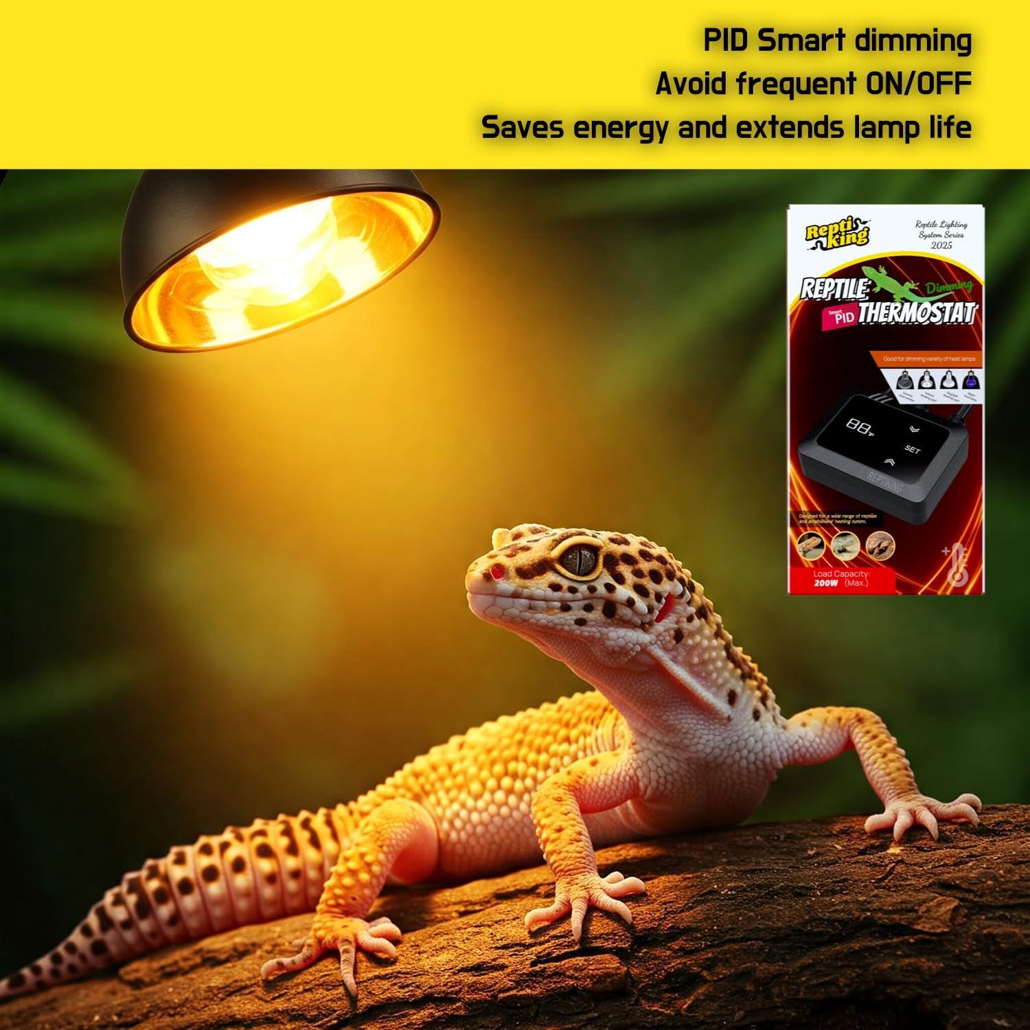 Termostato Digital PID ReptiKing para Calefacción de Reptiles