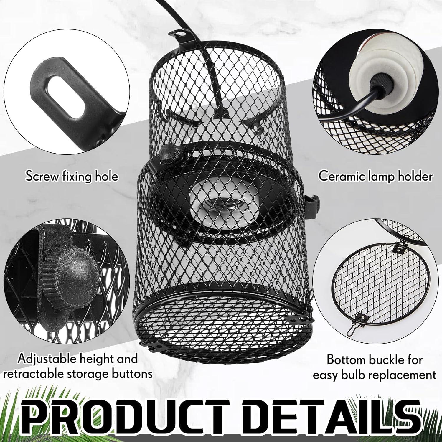 Soporte Retráctil para Lámpara de Calor VIHOSE 2 Pcs 20.5 cm