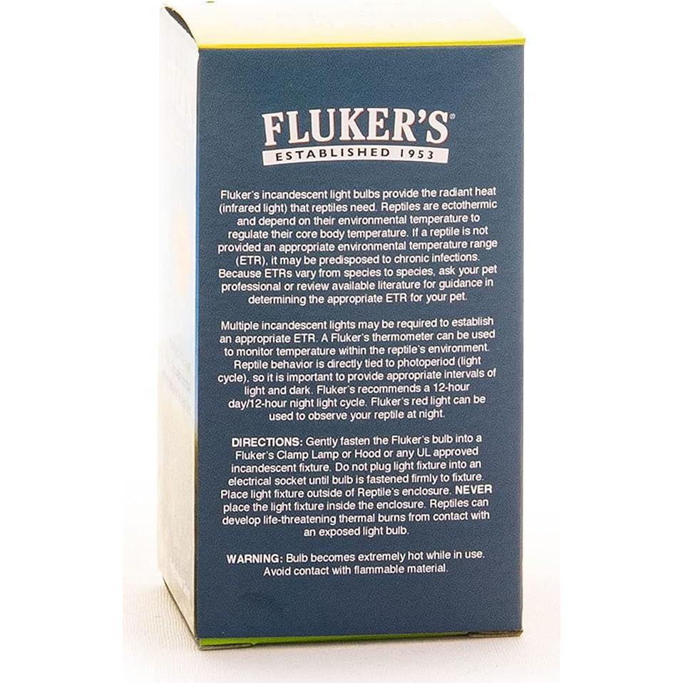 Bombilla Incandescente Azul Fluker's 100W para Reptiles