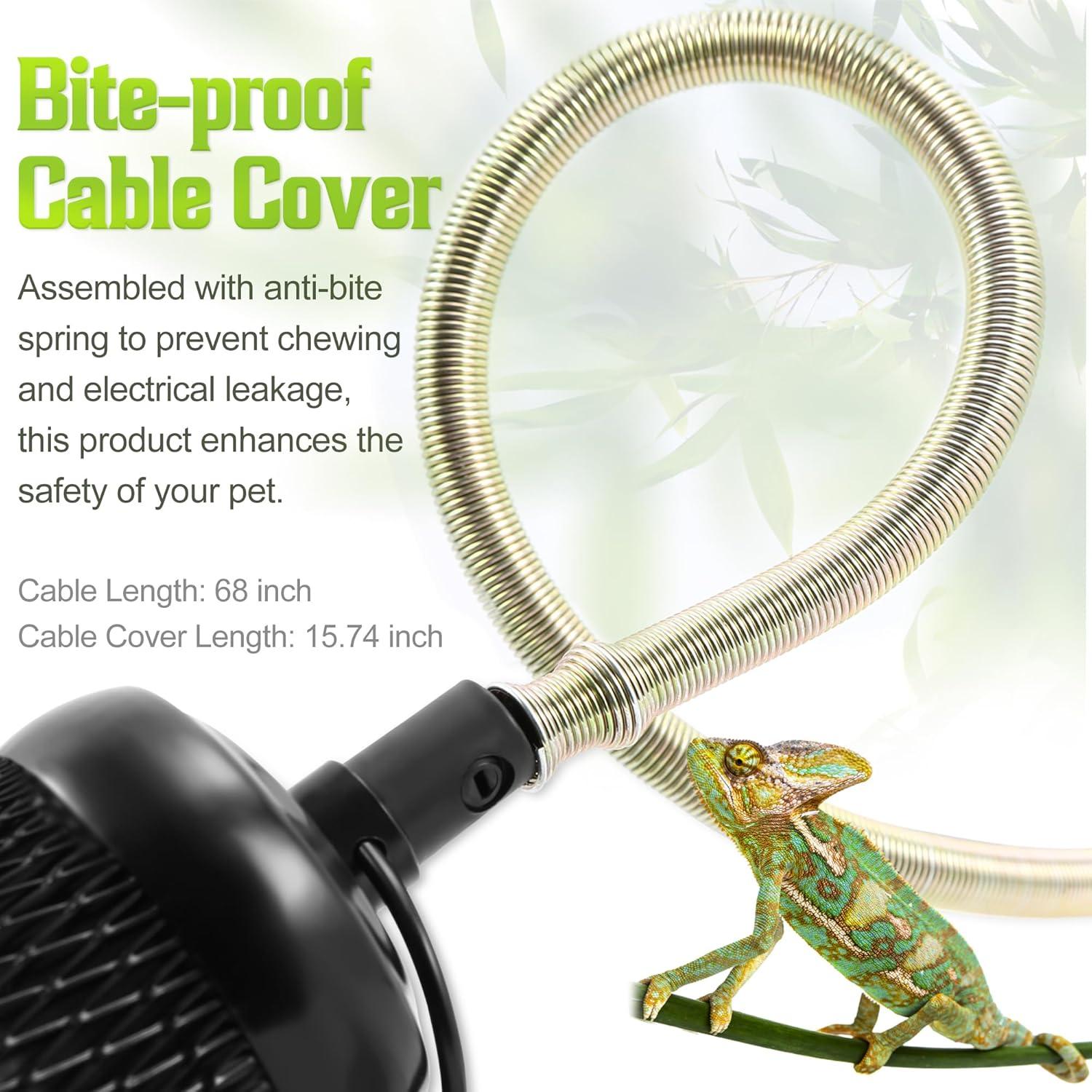 Pantalla Antiescaldamiento Trakem para Reptiles 22.39x12.59cm