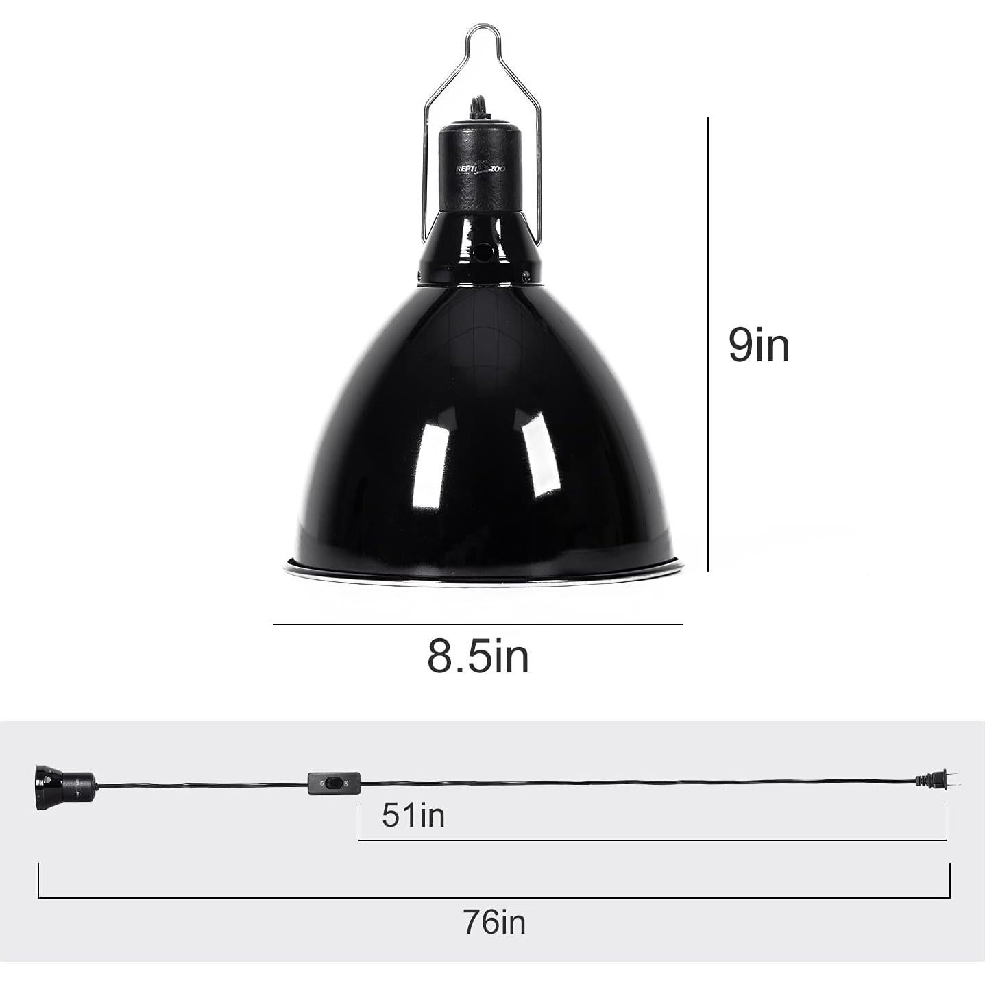 Lámpara de Reptil REPTI ZOO 200W 2 en 1 E26 con UVB