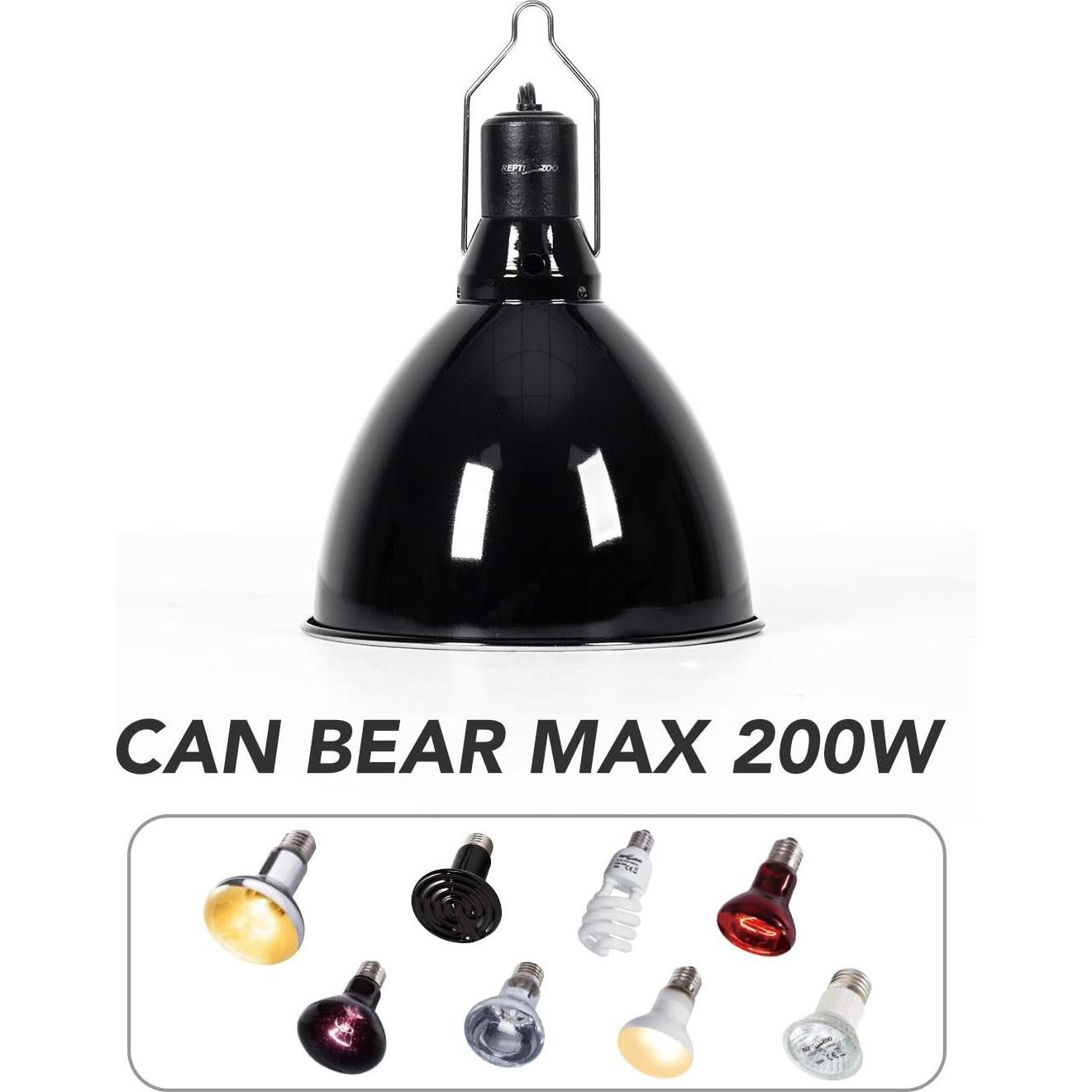 Lámpara de Reptil REPTI ZOO 200W 2 en 1 E26 con UVB