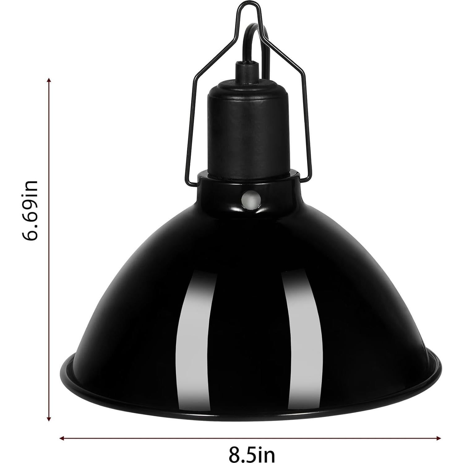 Lámpara de Calor para Reptiles DXOPHIEX 21x10.9cm 150W