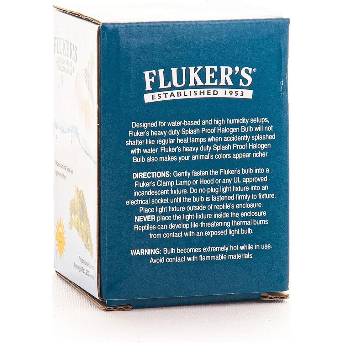 Bombilla Halógena a Prueba de Salpicaduras Fluker 50W