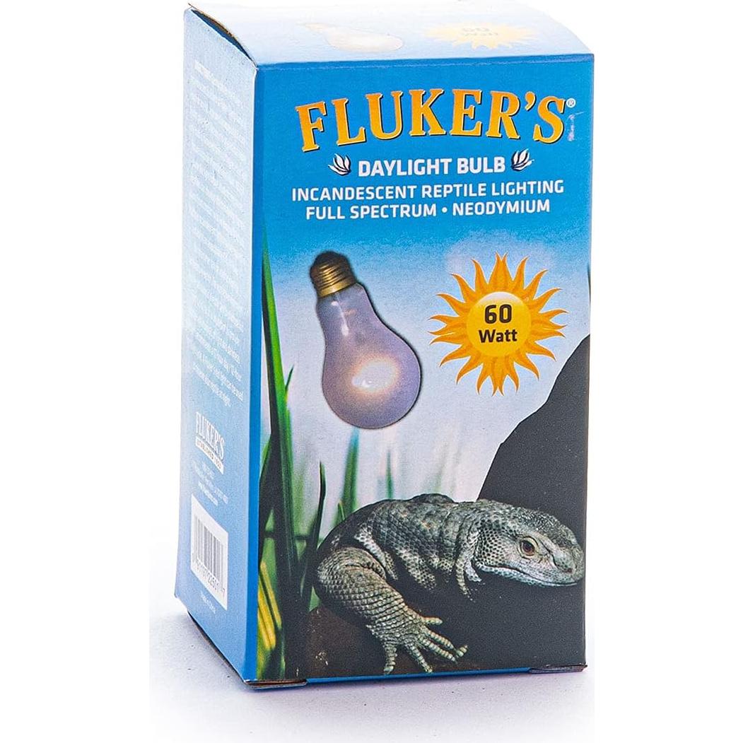 Bombilla Incandescente Fluker 60W Luz Diurna para Reptiles