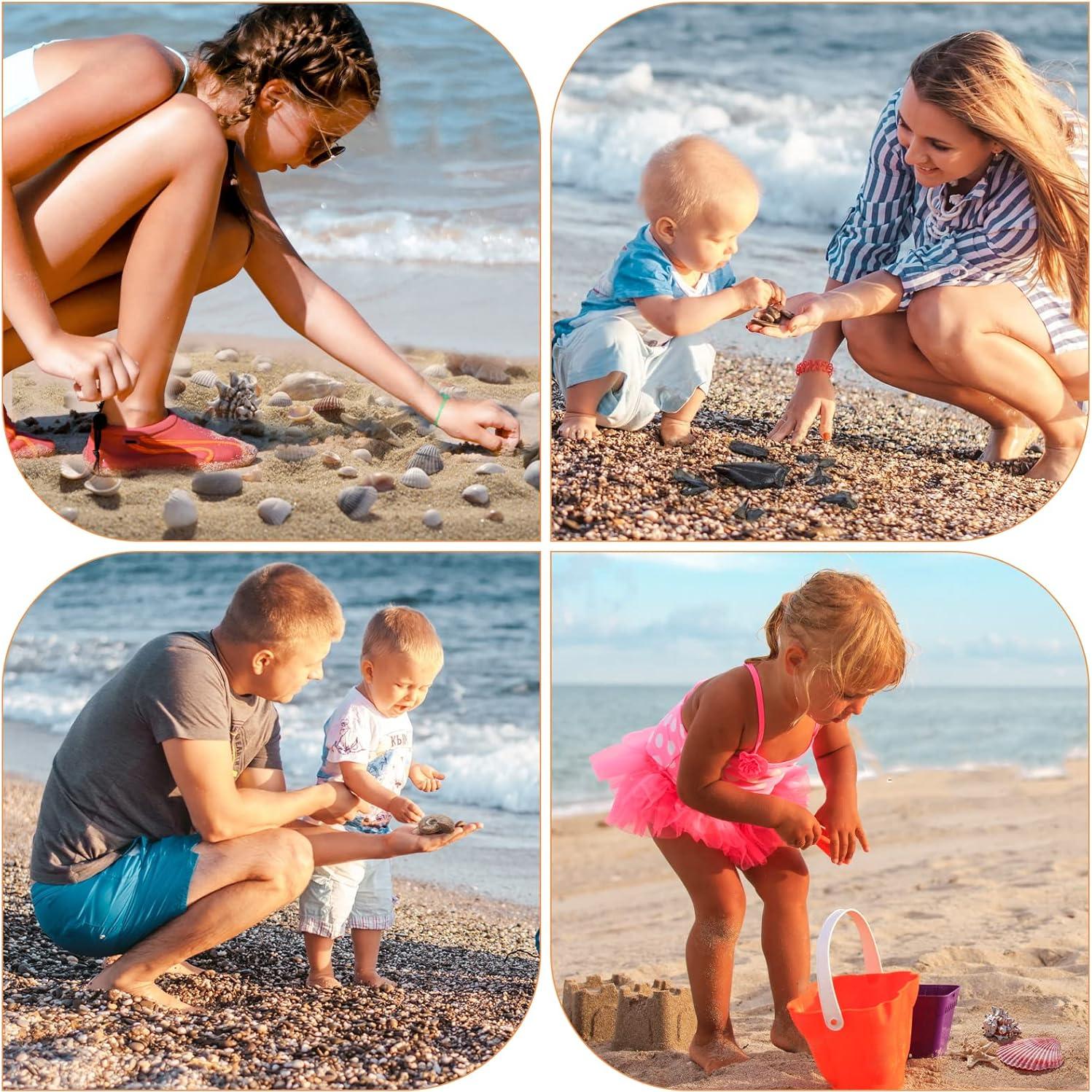 Pala de Malla para Playa Vodolo con Bolsa para Conchas
