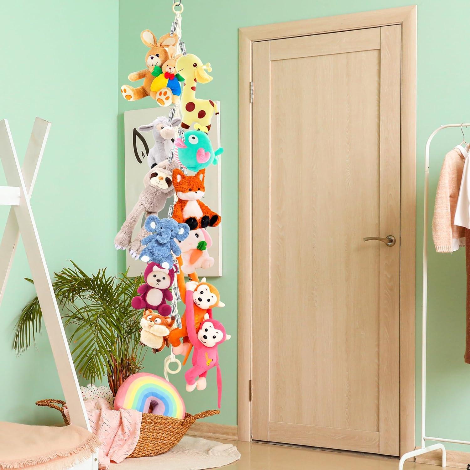 Hamaca de Macramé para Animales de Peluche Dorblely 3pcs