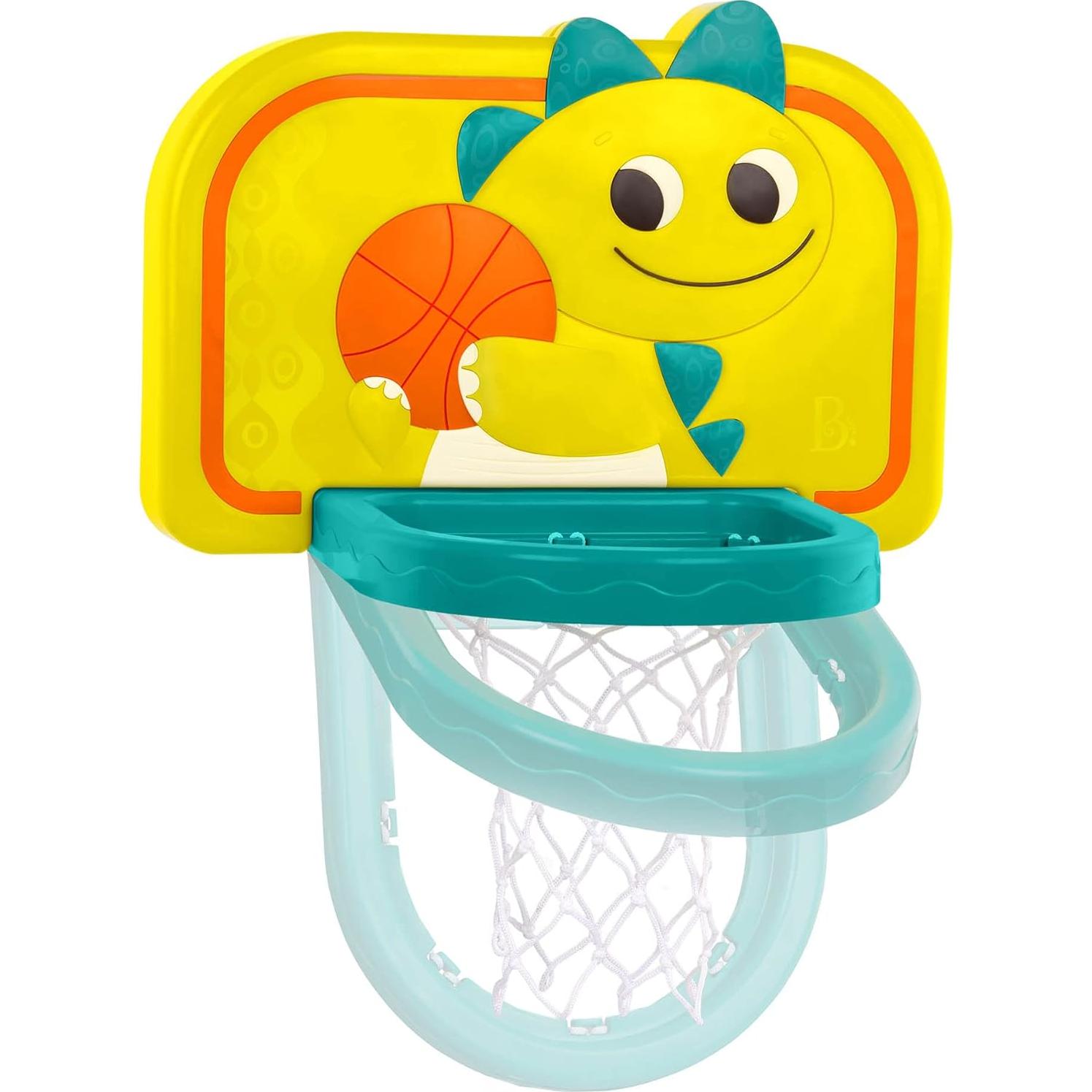 Red de Baloncesto Colgante B. toys Driblador Dinosaurio Ajustable