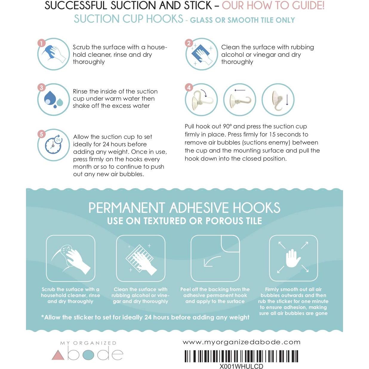 Organizador de Juguetes de Baño My Organized Abode Blanco 34x44cm