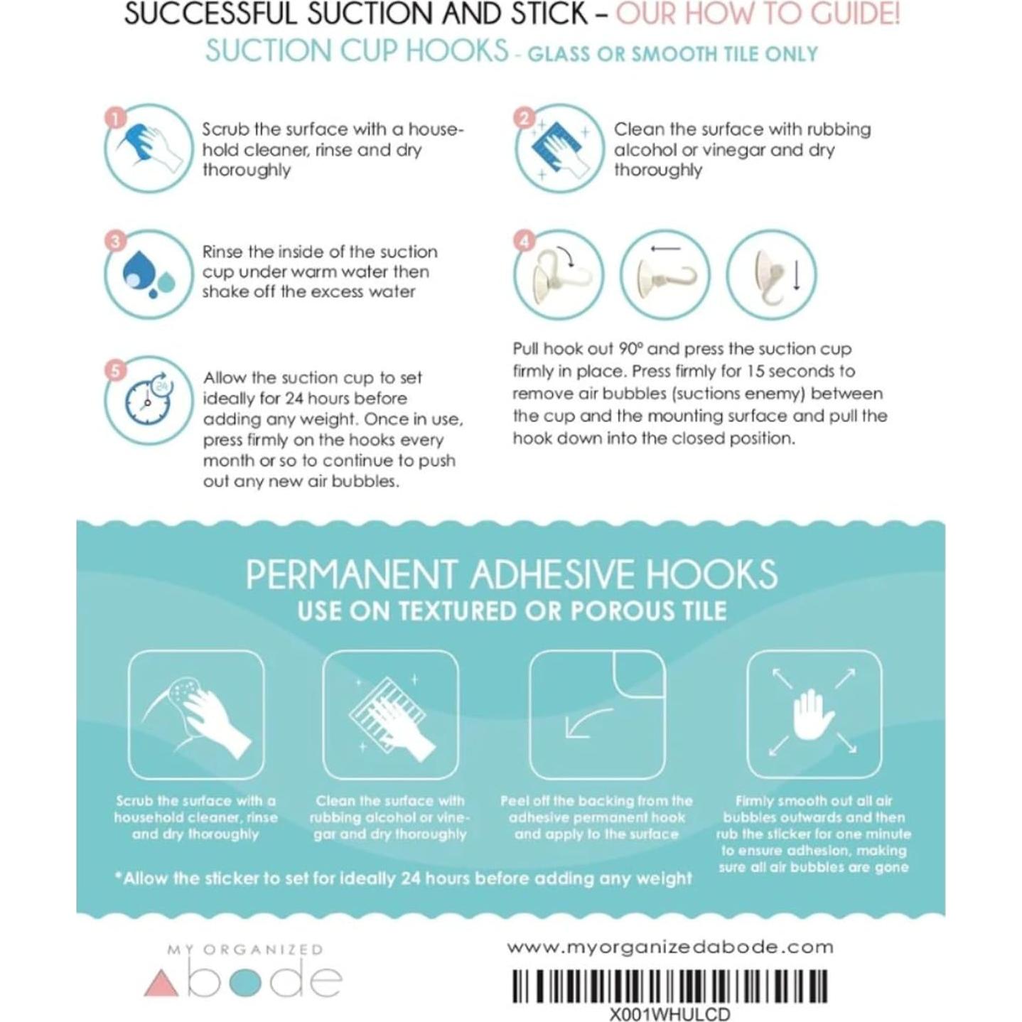 Organizador de Juguetes de Baño My Organized Abode Blanco 34x44cm