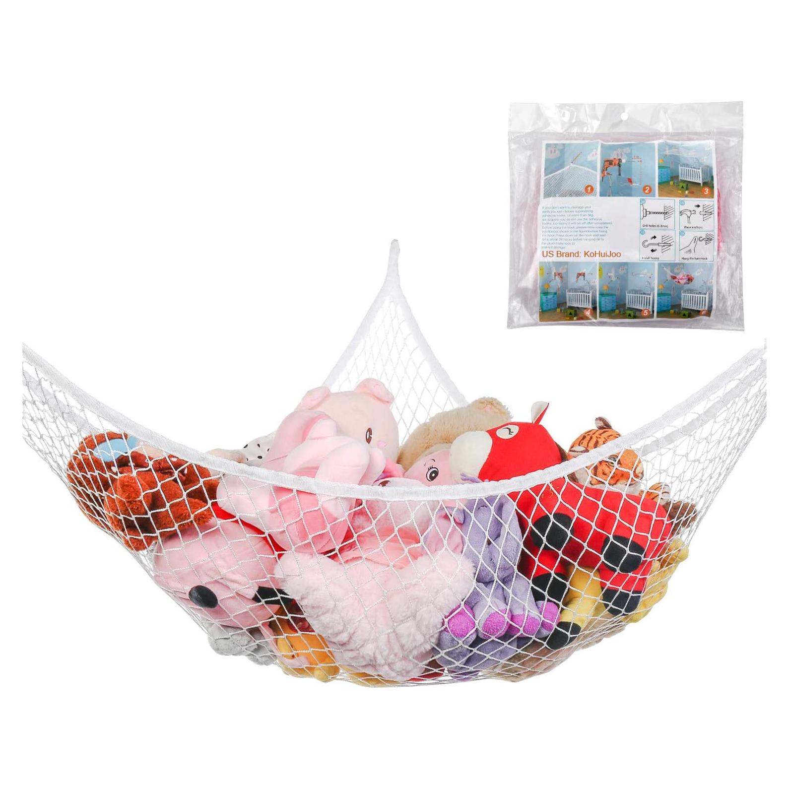 Hamaca Jumbo KOHUIJOO para Juguetes 177.8 cm Almacenamiento