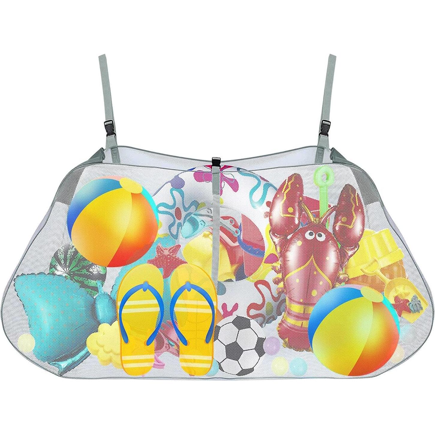 Bolsa de Almacenamiento Naysku para Flotadores de Piscina - Malla Plegable