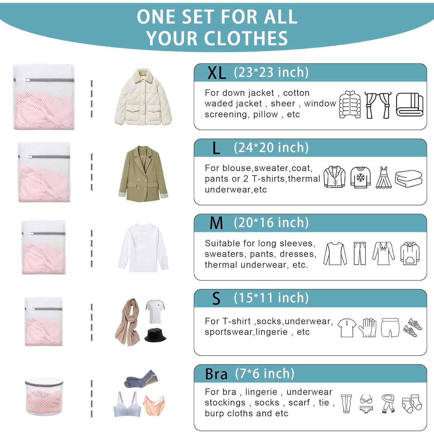 Bolsa de Lavado de Zapatos CNEYSID - 2 Unidades 38x16 cm