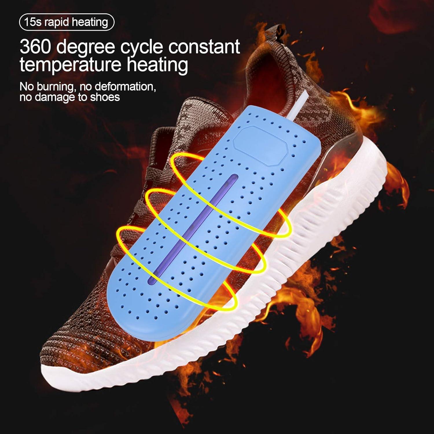 Secador de Zapatos Eléctrico ANGGREK 110-240V Azul