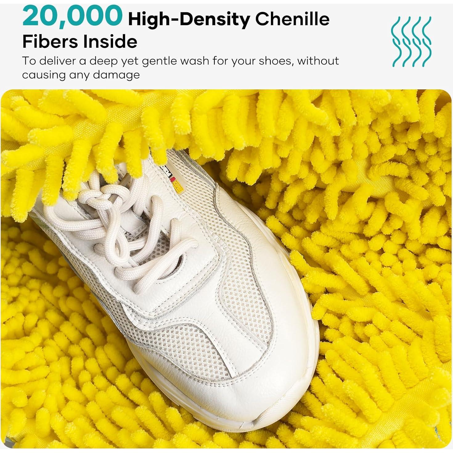 Bolsa de Lavado de Zapatos TIKIWIK Amarilla 2 Piezas