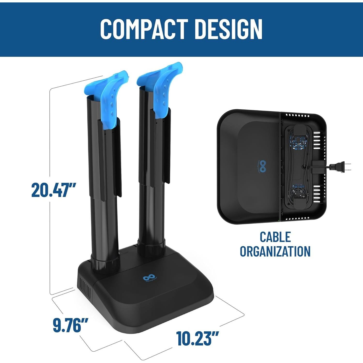 Secador de Botas Silencioso Everlasting Comfort 36W