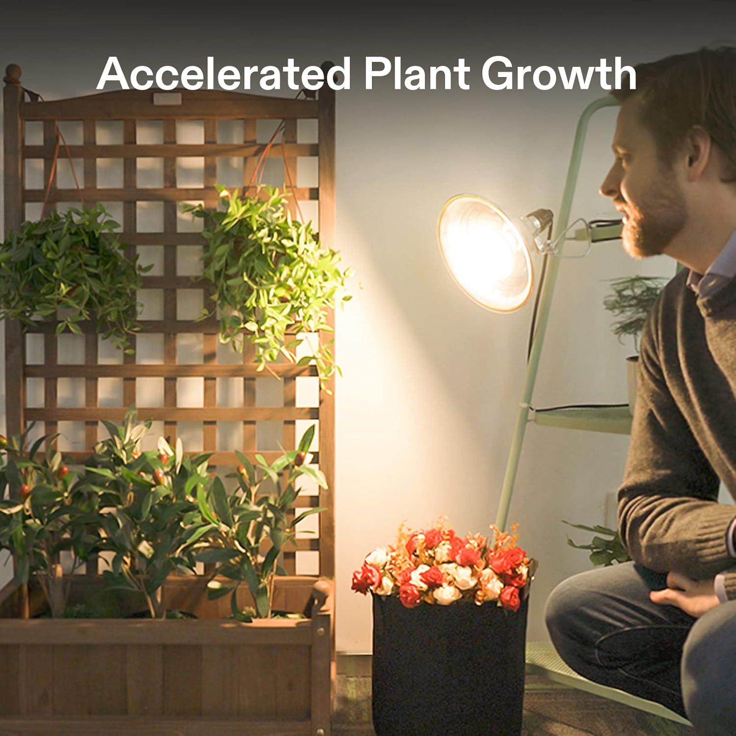 Lámpara de Abrazadera VIVOSUN 8.5" 150W E26 Paquete de 2