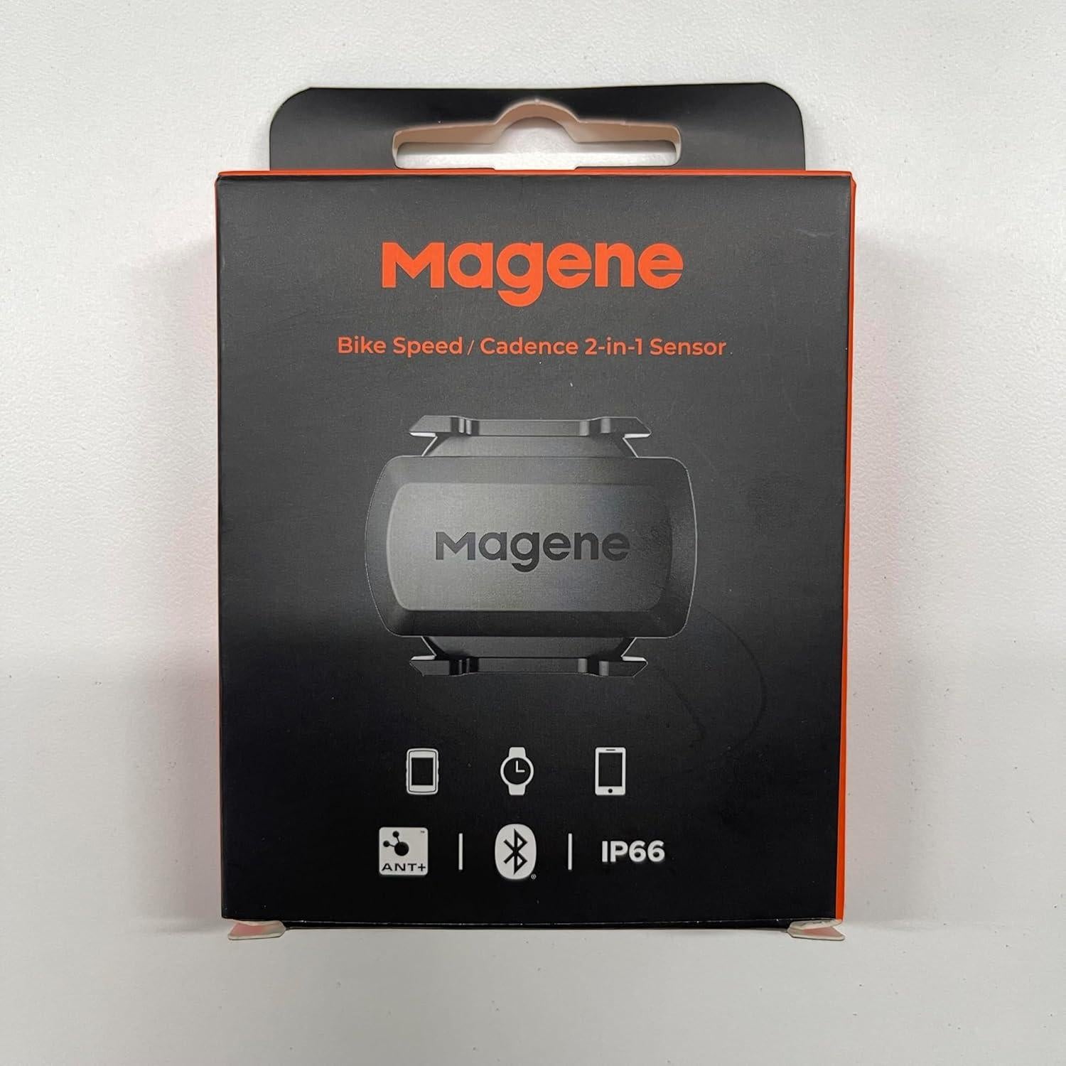 Sensor de Velocidad/Cadencia Magene S3+ Inalámbrico Bluetooth