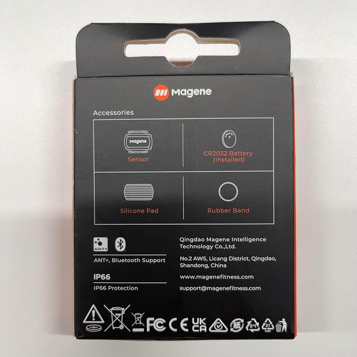 Sensor de Velocidad/Cadencia Magene S3+ Inalámbrico Bluetooth