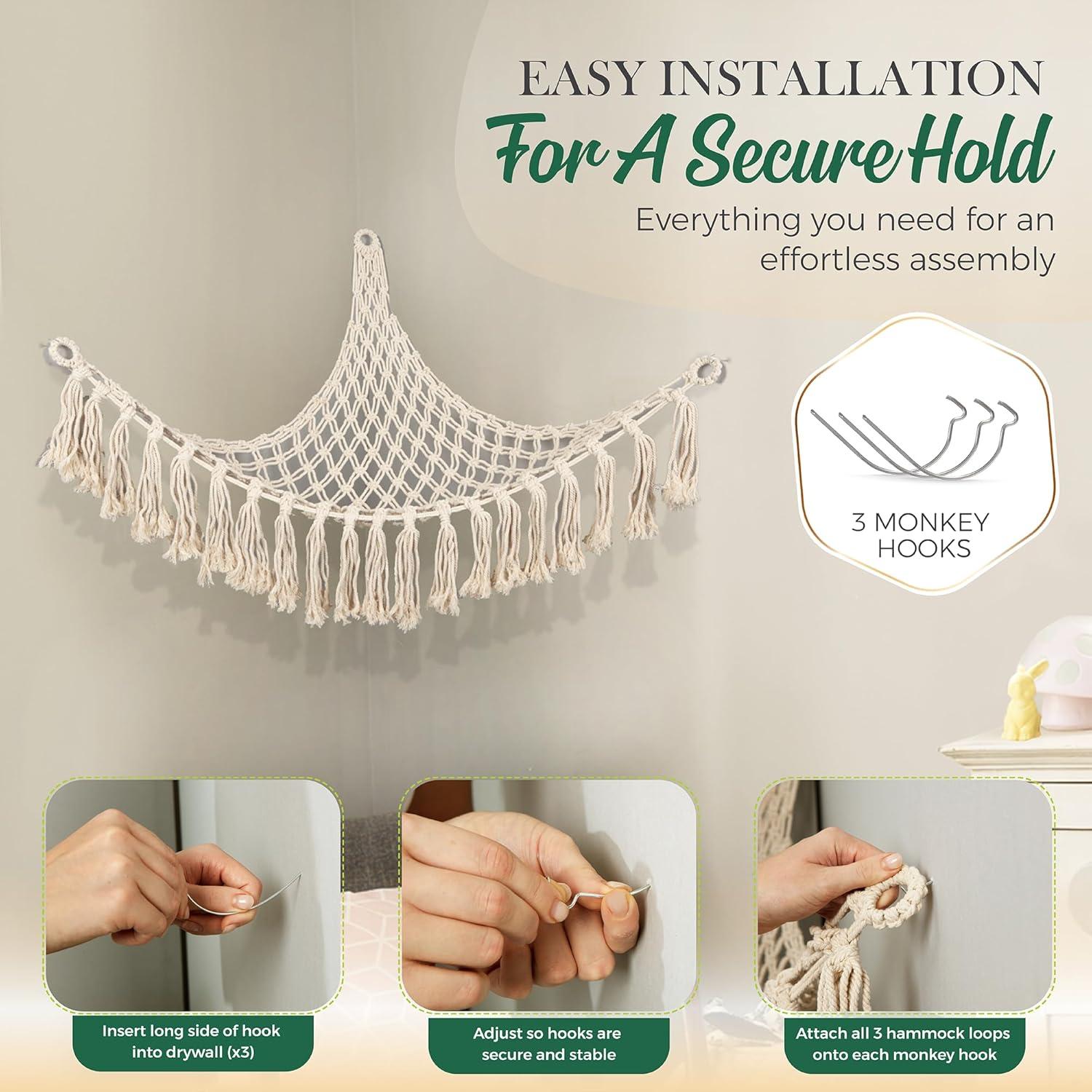 Hamaca Grande para Peluches Rustic Curiosities - 114.3x91.4 cm