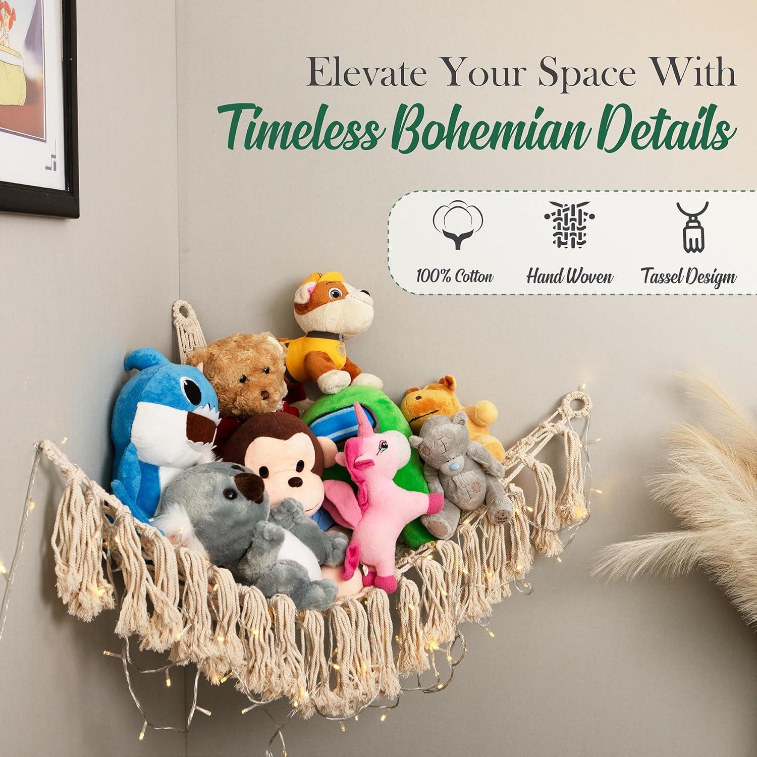 Hamaca Grande para Peluches Rustic Curiosities - 114.3x91.4 cm