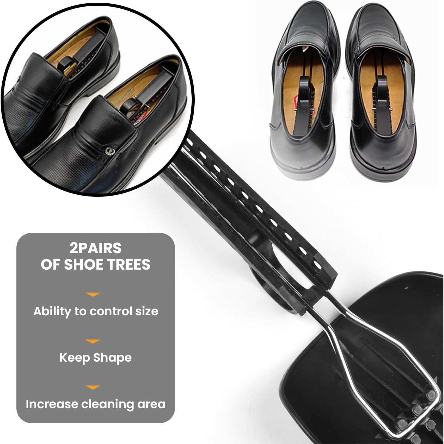 Bolsa de Lavado de Zapatos G4SHINE - Paquete de 2, Terciopelo