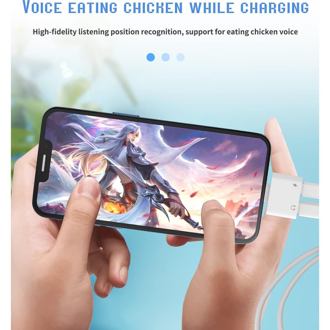 Adaptador Dual Lightning HOYULLI 2 en 1 para iPhone