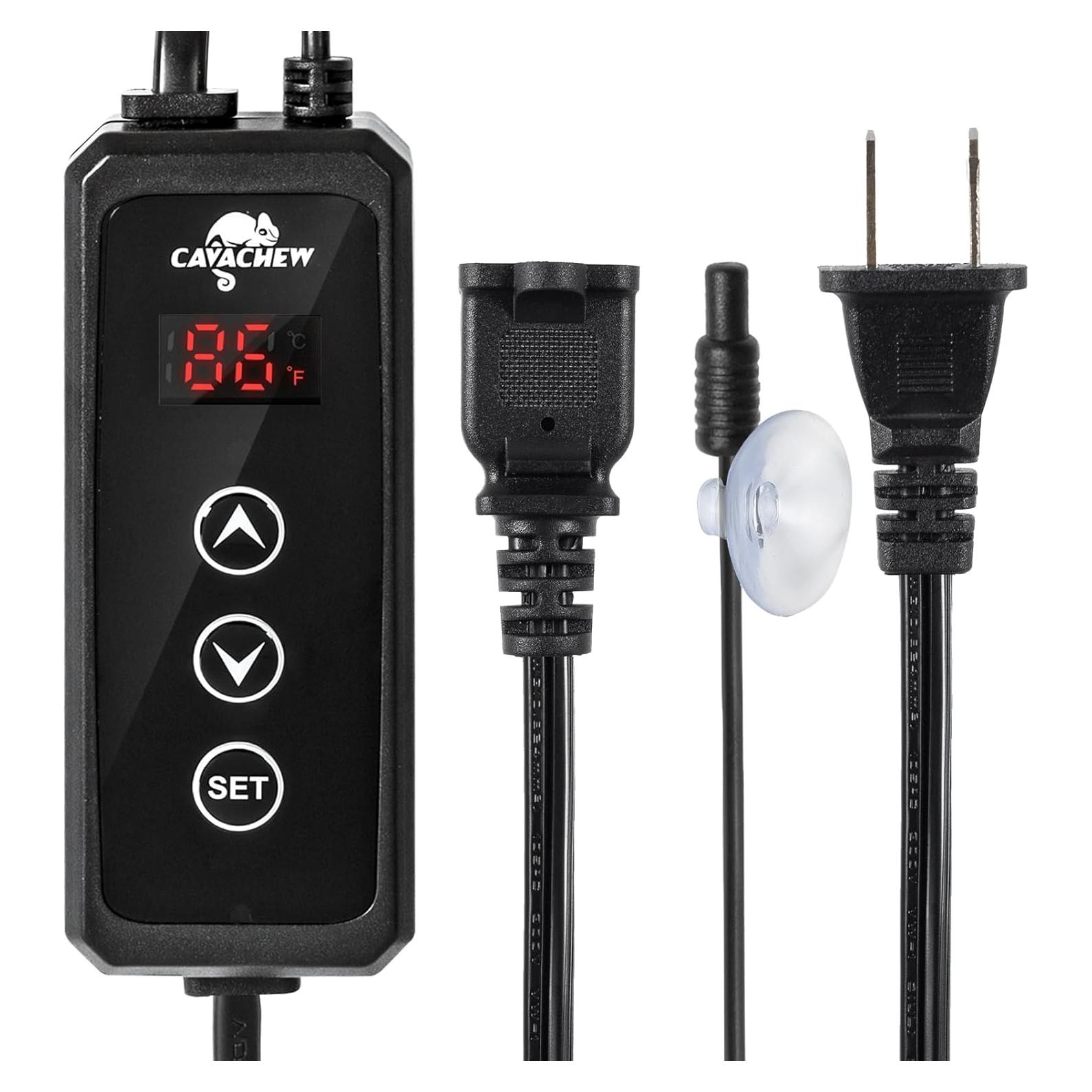 Termostato Digital CAVACHEW para Reptiles 300W PID LED