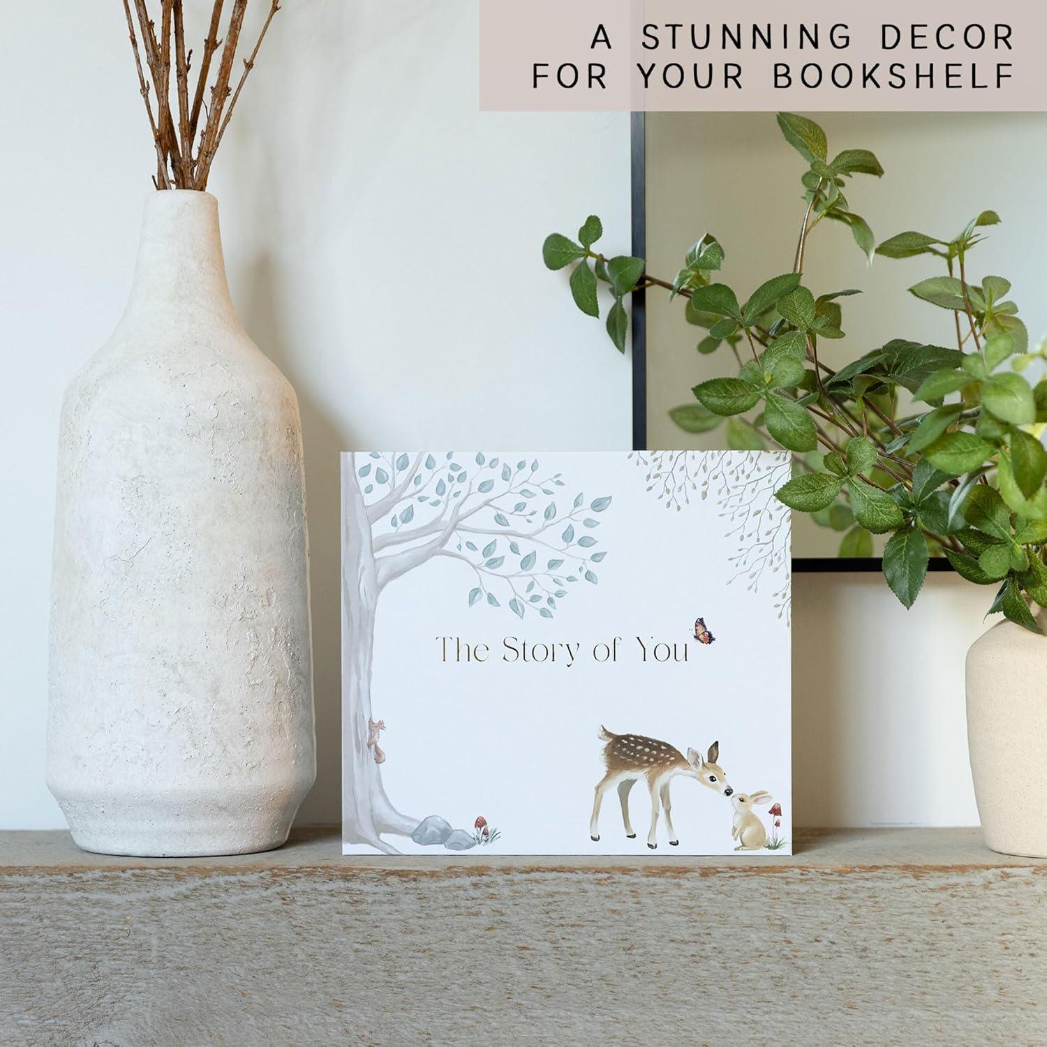 Libro de Recuerdos para Bebé dos pequeños dinosaurios 120 Páginas