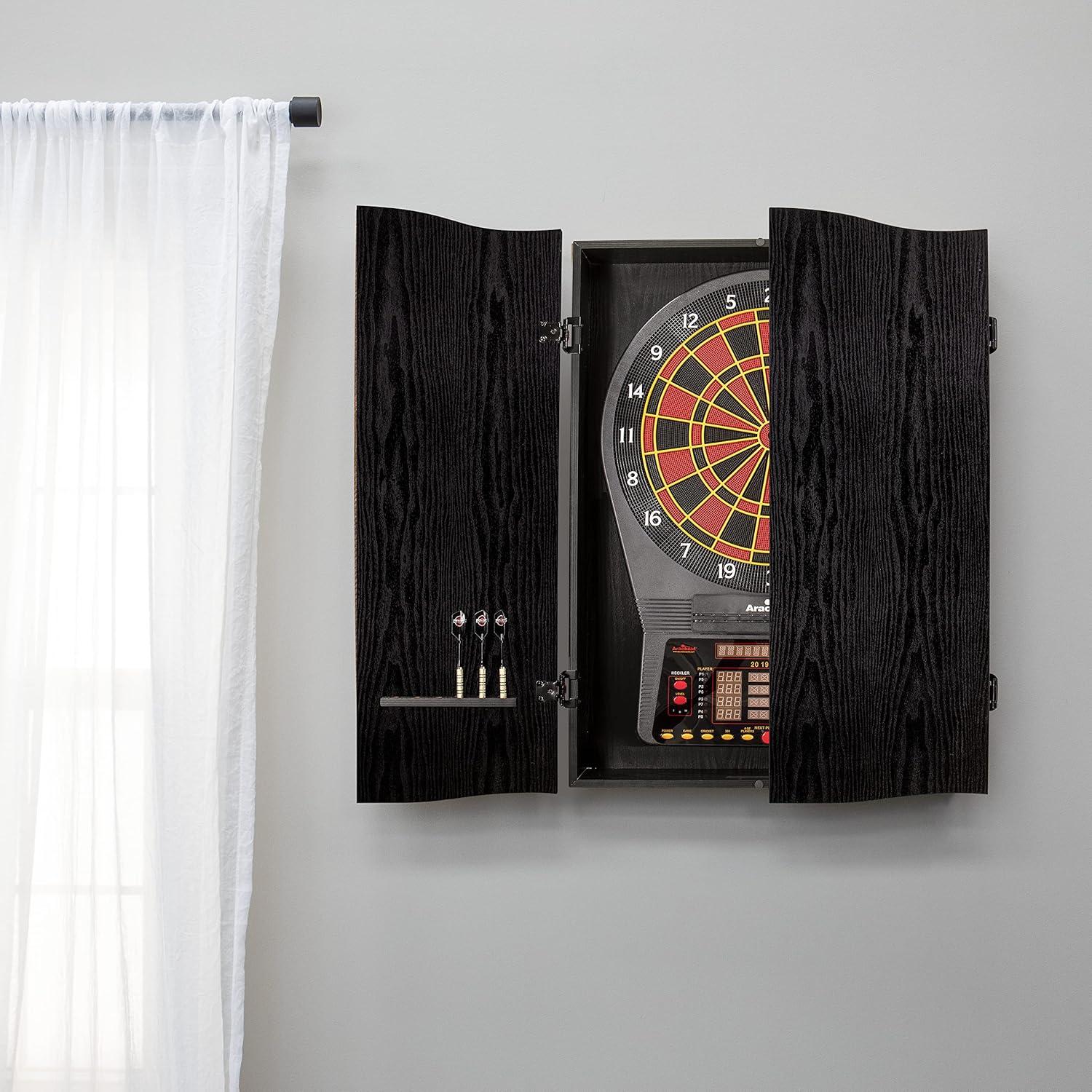 Gabinete de Dardos DMI Sports Cricket Pro Negro 61x10x90cm