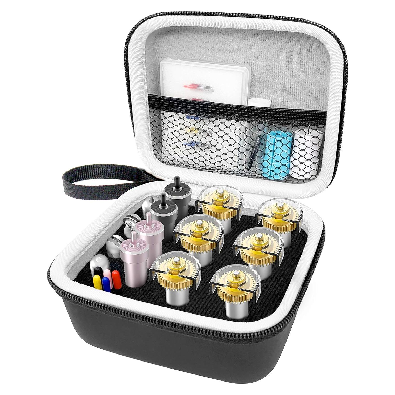 Organizador Portátil Hadwoer para Cuchillas Cricut - Funda Negra