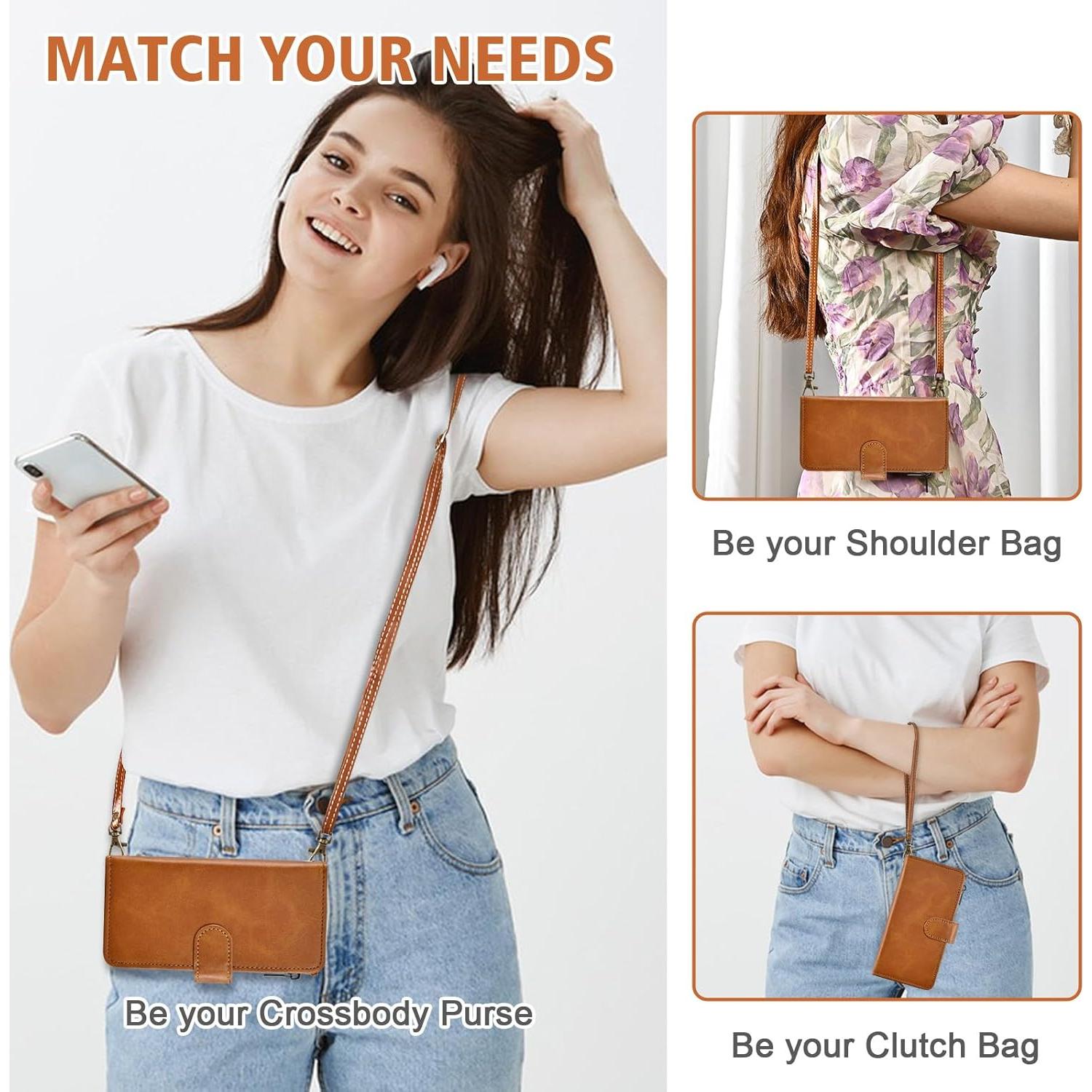 Funda de billetera Furiet para Cricket Icon 2 y AT&T Fusion Z