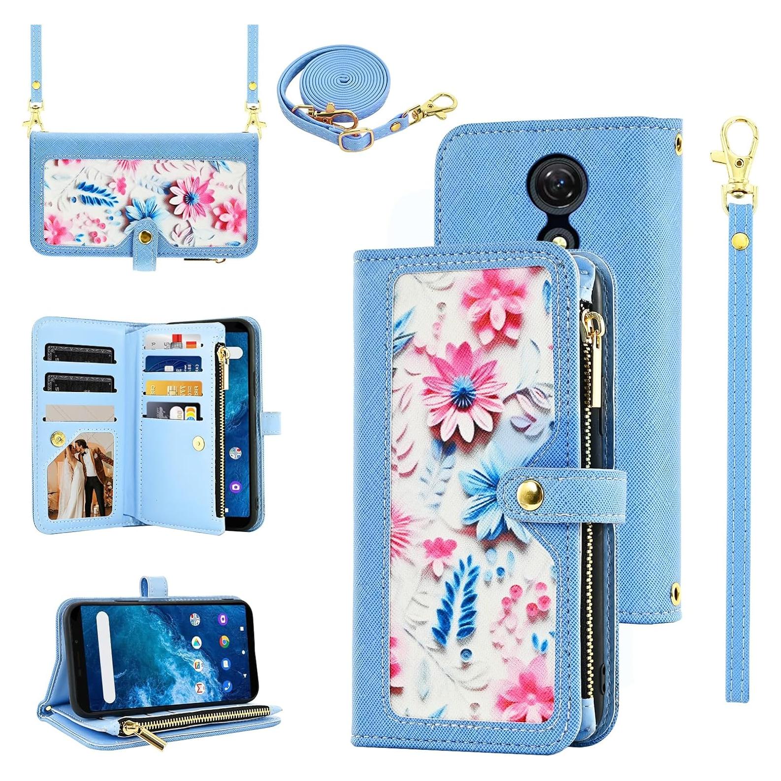 Funda Billetera Multifuncional Furiet para Cricket Icon 2 Azul