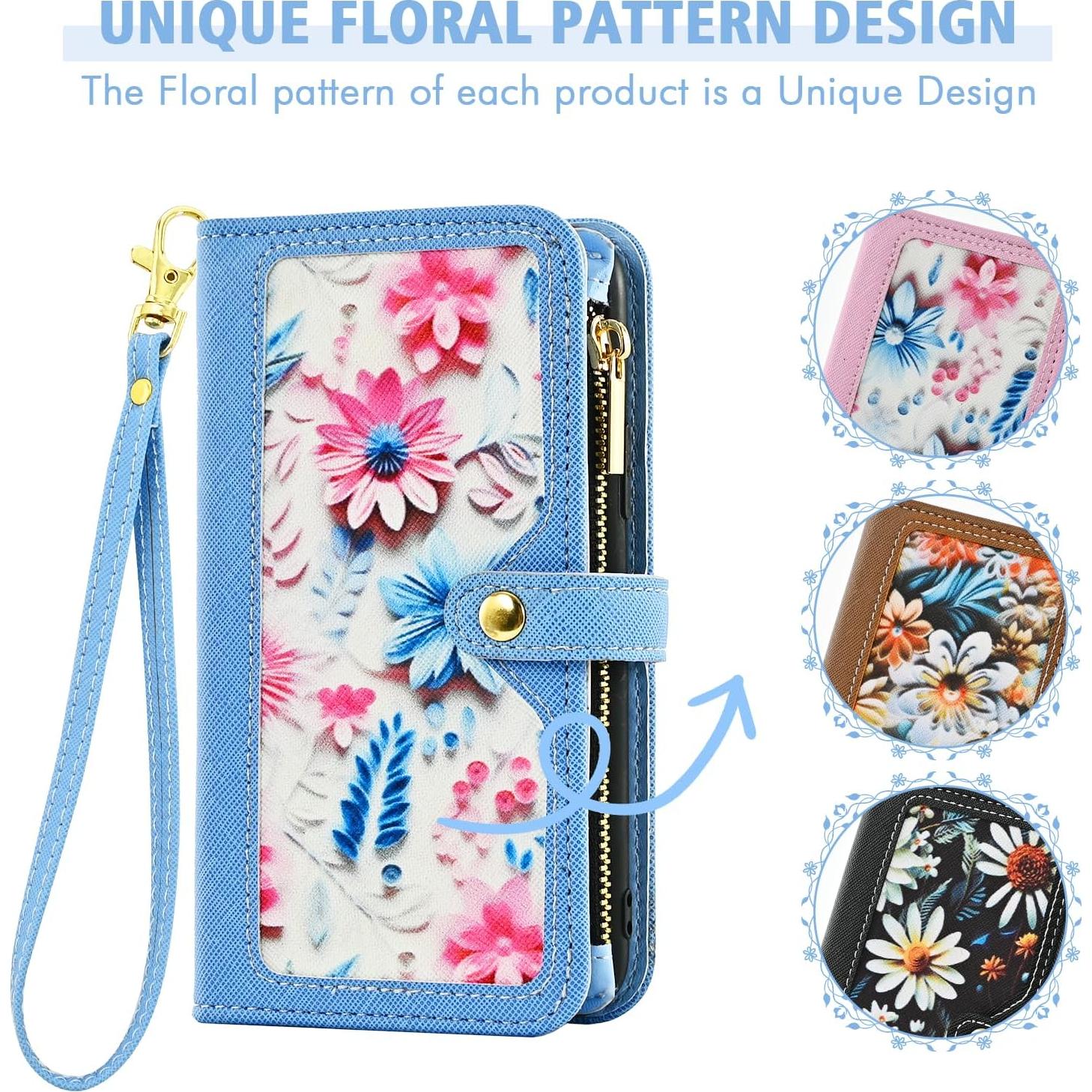 Funda Billetera Multifuncional Furiet para Cricket Icon 2 Azul