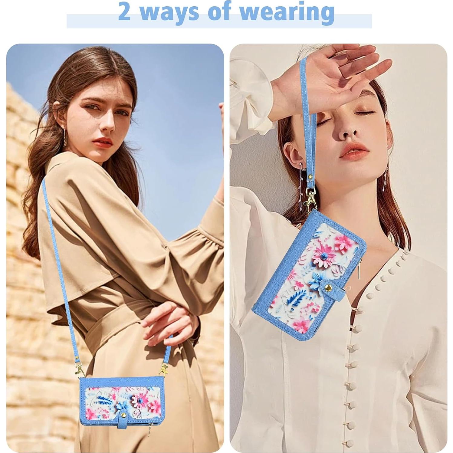 Funda Billetera Multifuncional Furiet para Cricket Icon 2 Azul