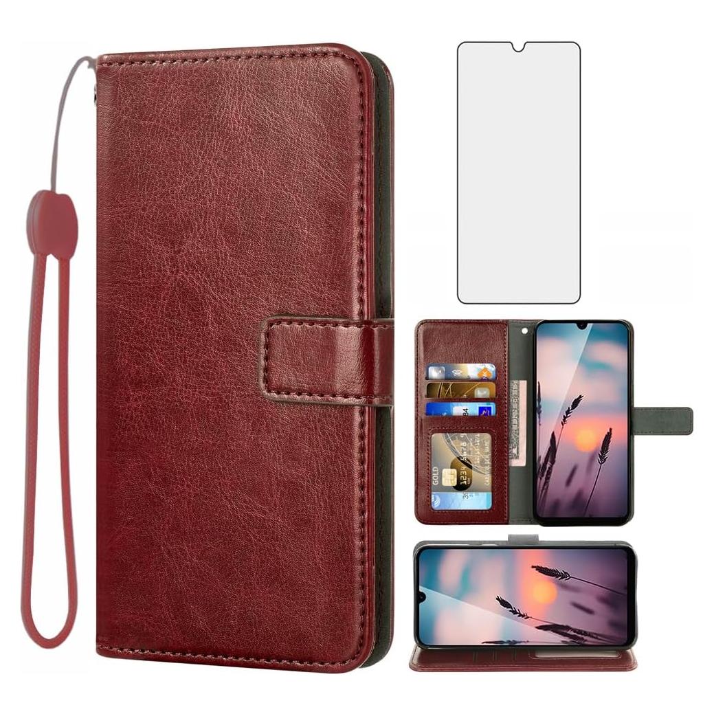 Funda Plegable Asuwish para Cricket Debut S2 con Protector