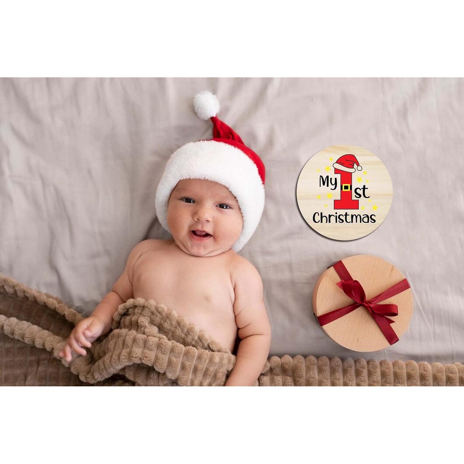 Tarjetas de Hitos Mensuales de Madera RORANIC - 7 Diseños