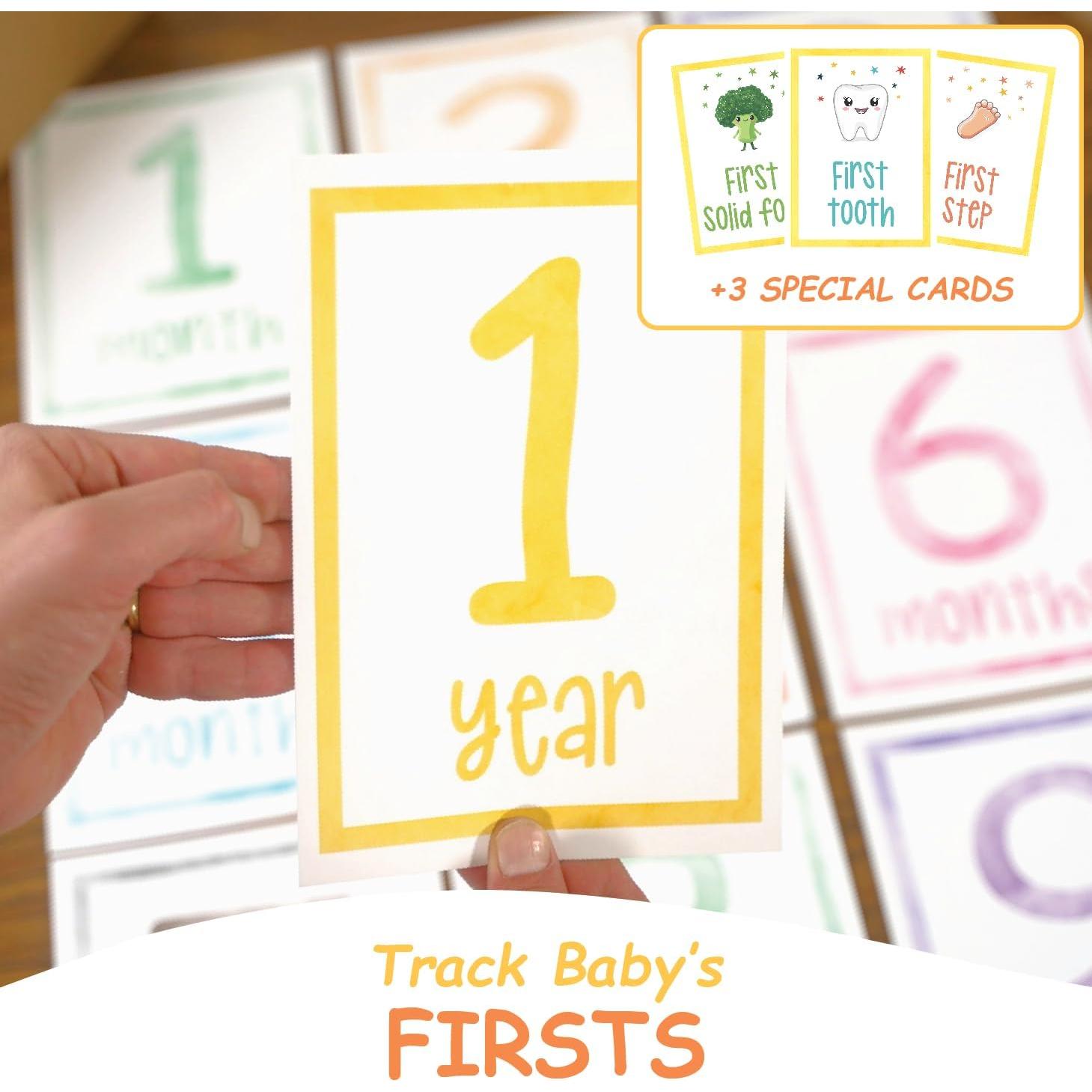 Kit de Hitos Mensuales para Bebés Sam & Lilly - Manta Reversible 170x152cm