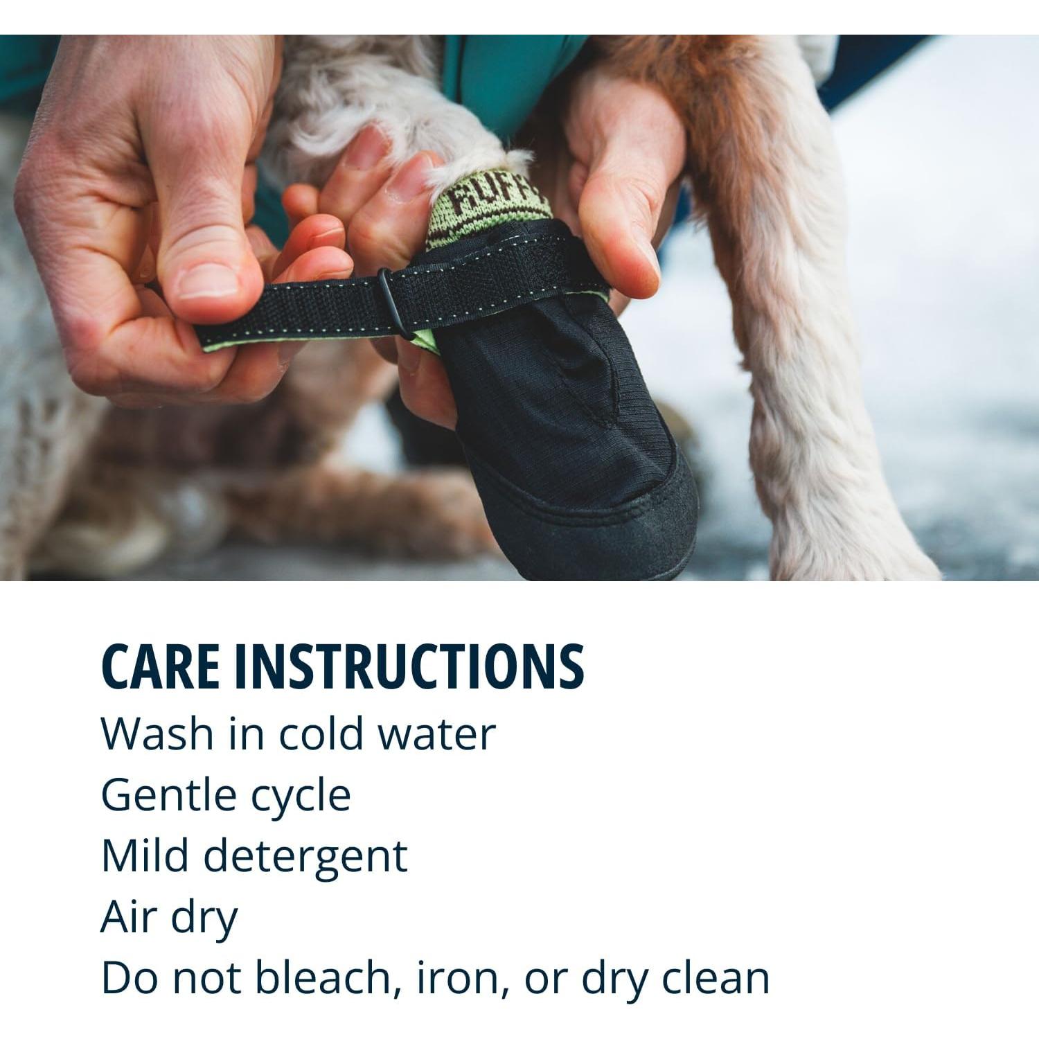 Calcetines para perros Ruffwear Bark'n Boot Marrón Tierra 6.35 cm