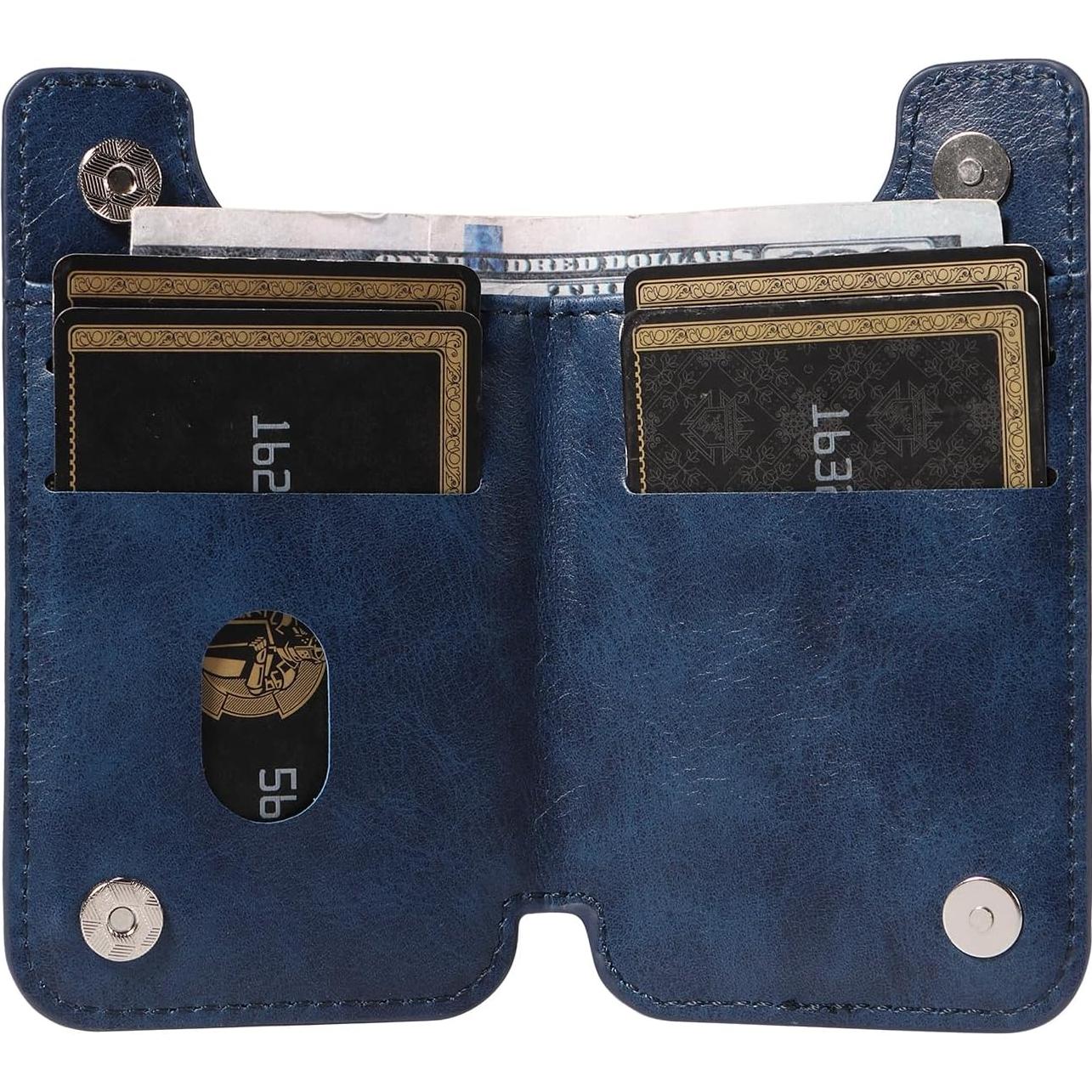 Funda 2 en 1 Rfvzubemok para Cricket Icon 6 - Soporte y TPU Azul