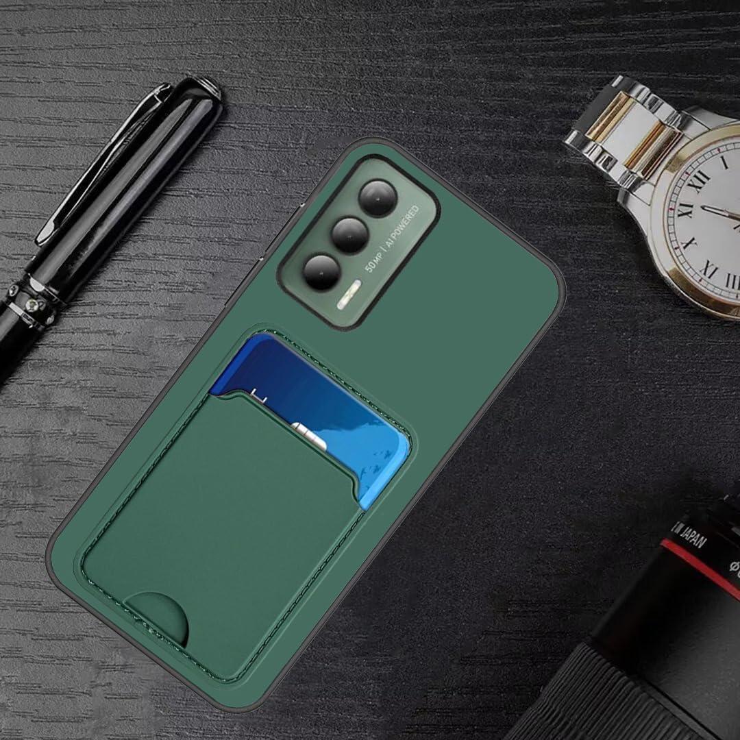 Funda Billetera Covthch para Cricket Outlast/AT&T Jetmore 2023 Verde