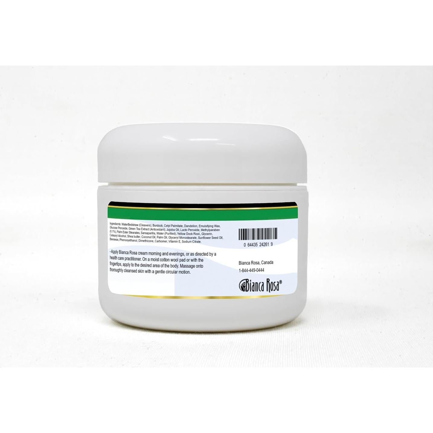 Crema de Sarsaparilla y Burdock Bianca Rosa 56.7 g Sin Rellenos