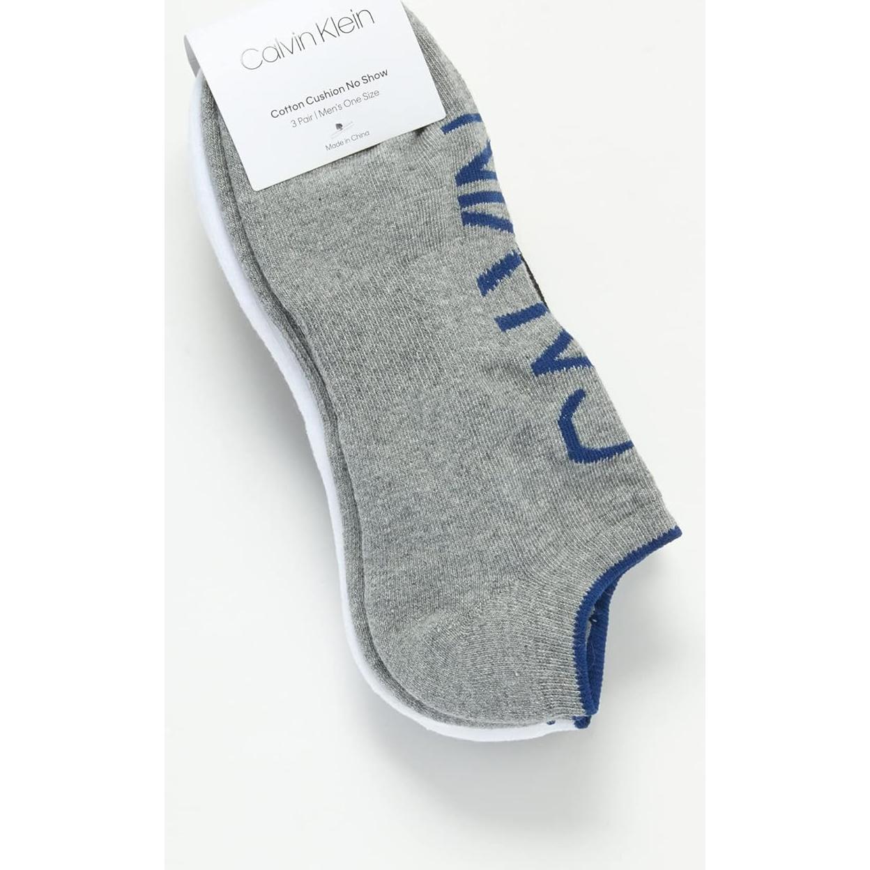 Calcetines de Liner No Show Calvin Klein - Paquete de 3 Unidades