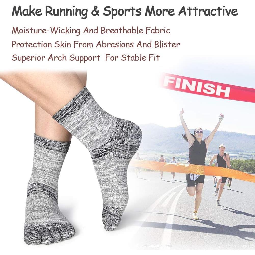 Calcetines de Dedo para Mujeres Meaiguo - 4 Pares, Talla 5-9