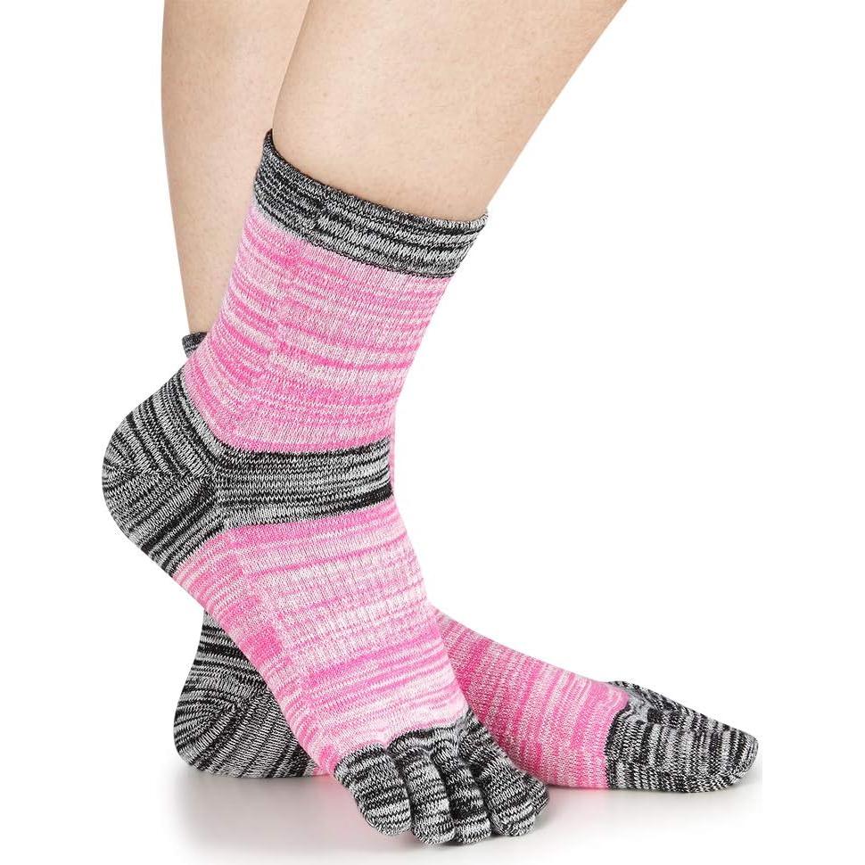Calcetines de Dedo para Mujeres Meaiguo - 4 Pares, Talla 5-9