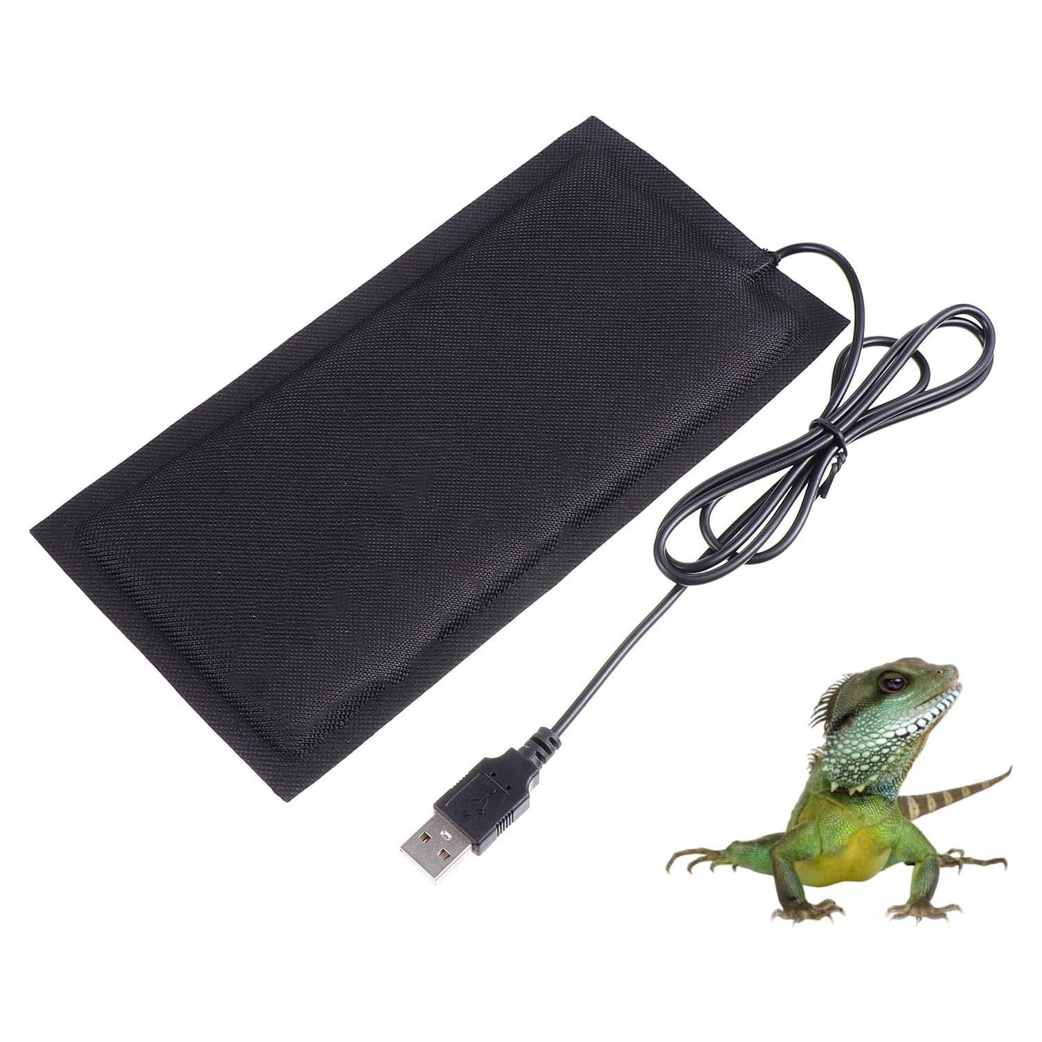 Almohadilla Térmica USB Balacoo para Reptiles 20x10 cm