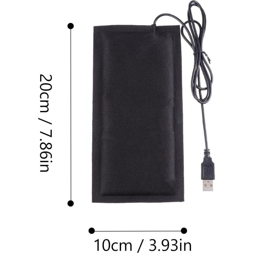 Almohadilla Térmica USB Balacoo para Reptiles 20x10 cm