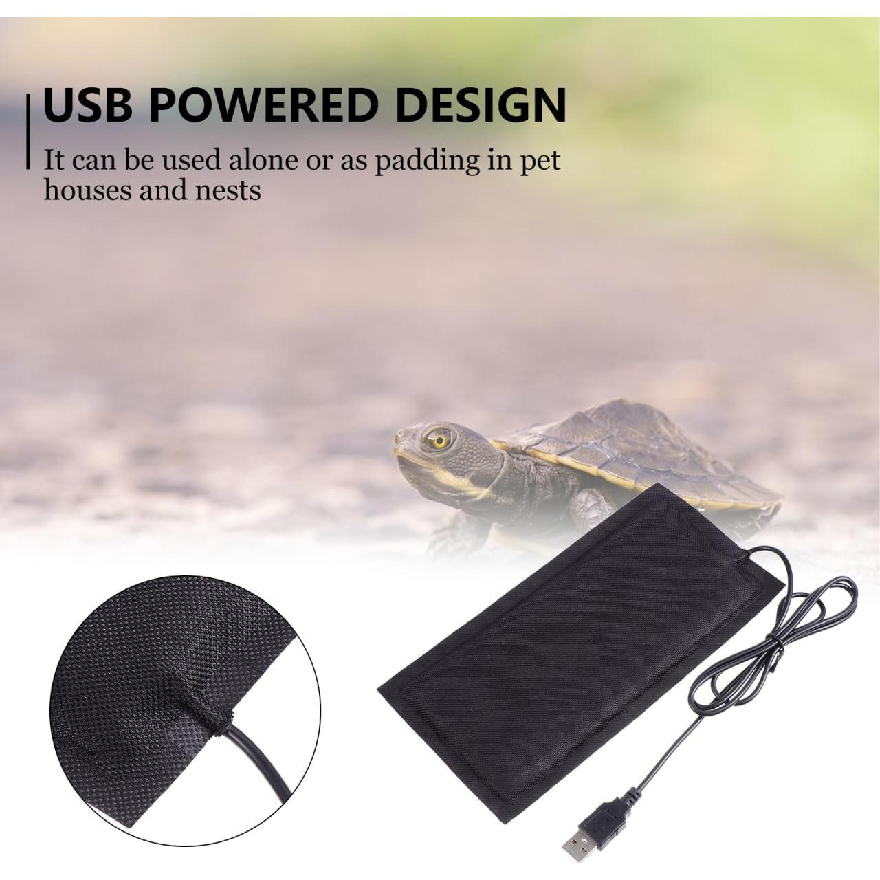Almohadilla Térmica USB Balacoo para Reptiles 20x10 cm