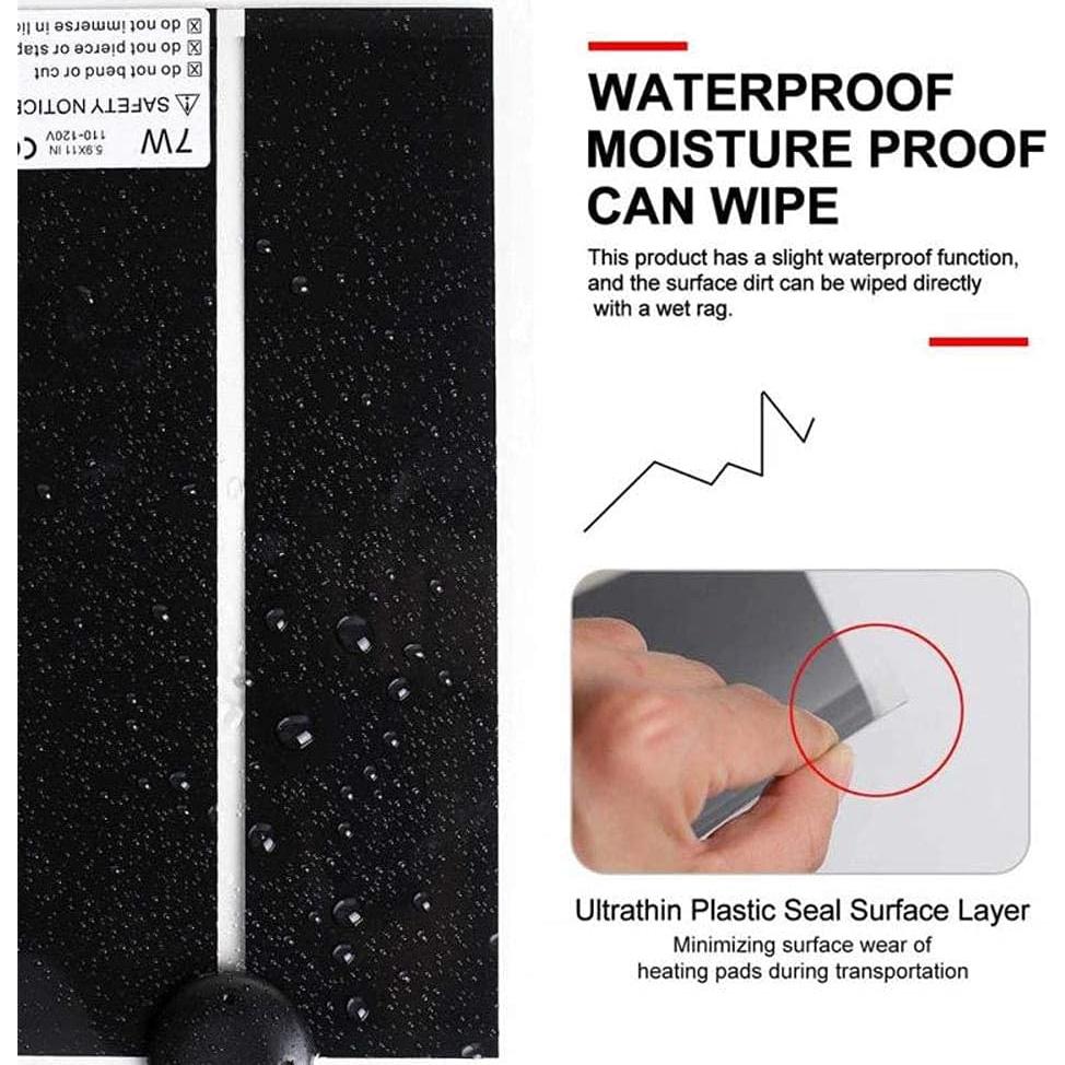 Almohadilla Térmica para Reptiles Tbrand 7W 14x28cm Impermeable