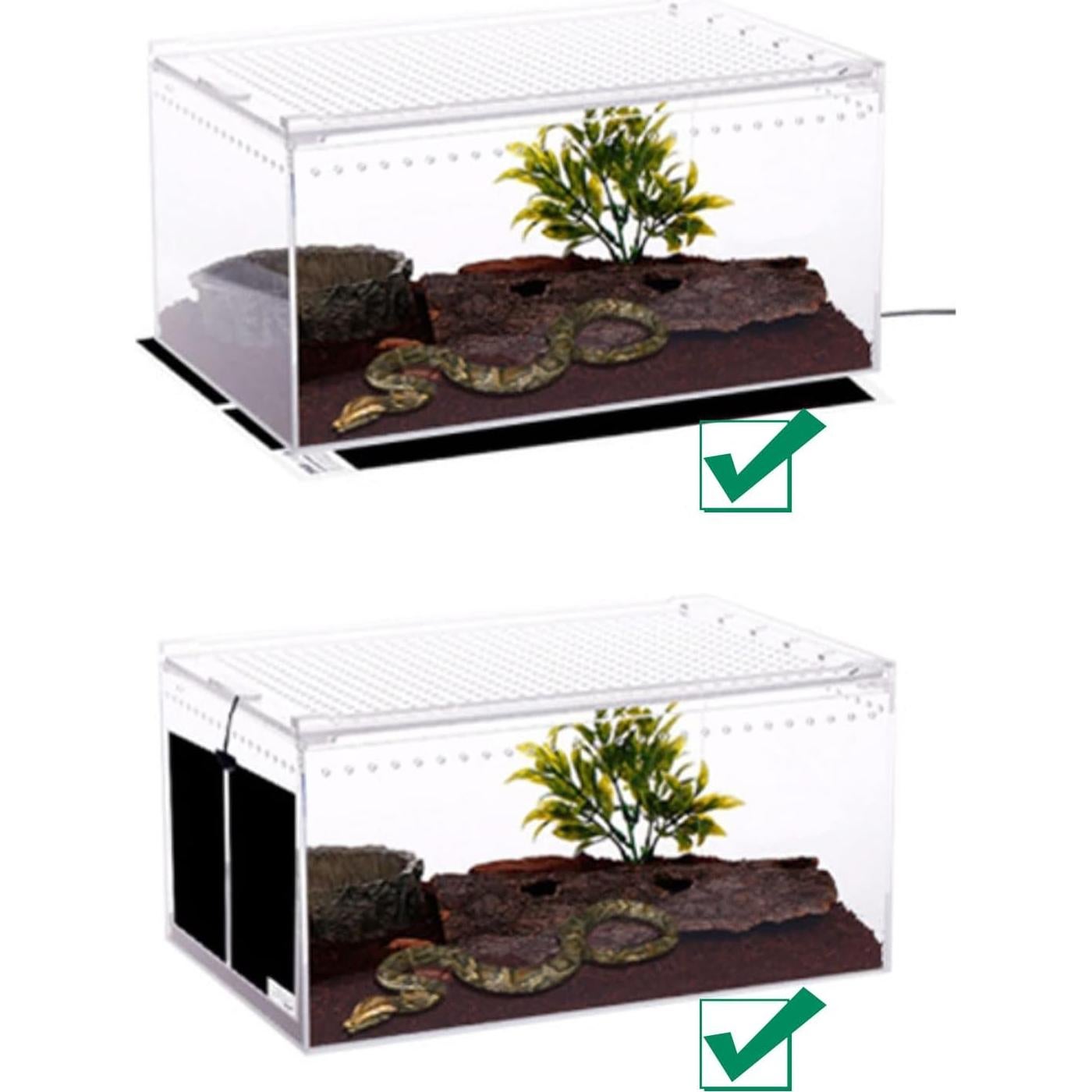 Almohadilla Térmica para Reptiles Tbrand 7W 14x28cm Impermeable